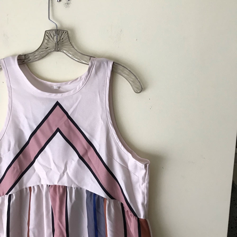 ROMWE Striped Midi Dress - Picture 3 of 3